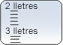 Llistat paraules en columna per nombre de lletres